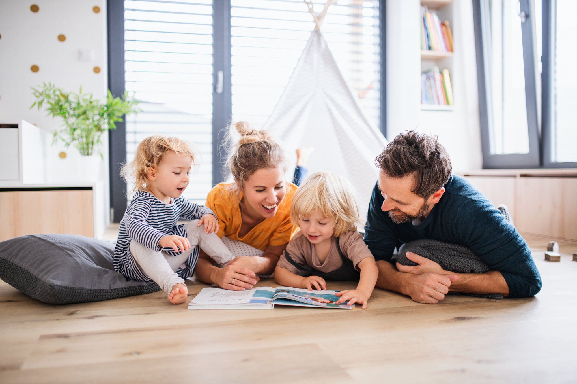 Young children developing social and emotional skills